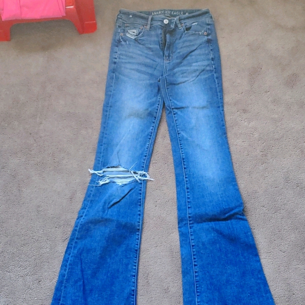 American eagle bell bottoms.